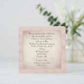 誓い書き換え金箔 招待状 (スタンド正面)