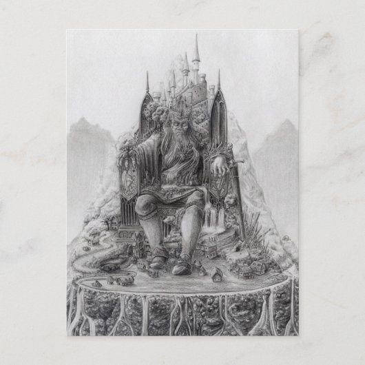 誓い、負担、および呪いのポストカード ポストカード (正面)