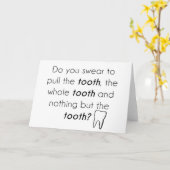 誓う？ カード (黄色い花)