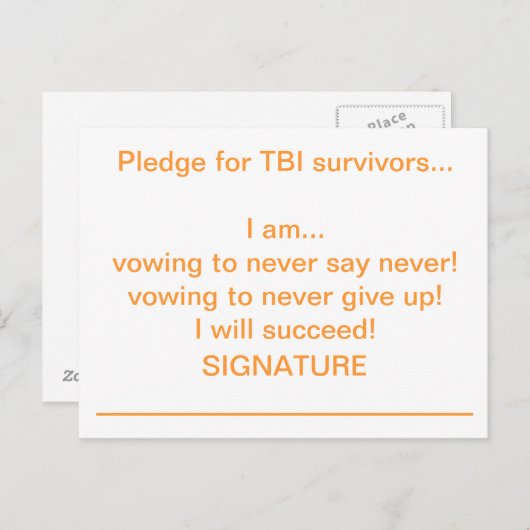 誓う… ポストカード (正面/裏面)