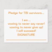 誓う… ポストカード (正面)