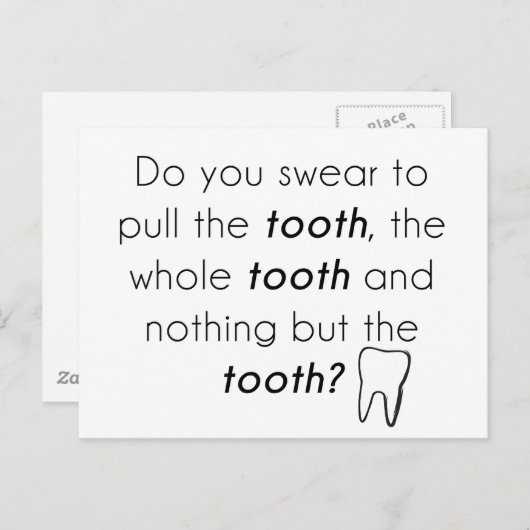 誓う？ ポストカード (正面/裏面)