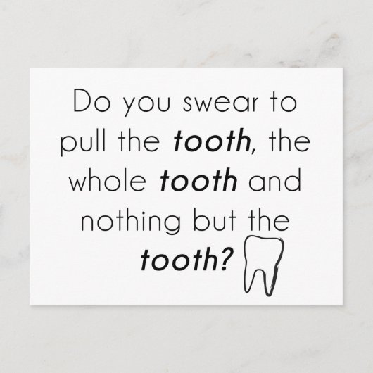 誓う？ ポストカード (正面)