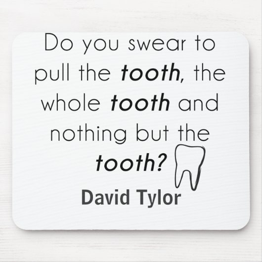 誓う？ マウスパッド (正面)