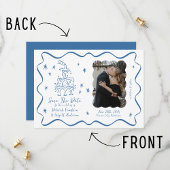 誓お洒落い | 手描きドードル | ウェディング セーブザデート