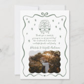 誓お洒落い | 手描きドードル | サンキューカード (正面)