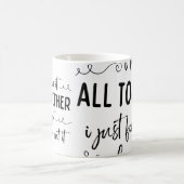 誓って一緒におもしろマグカップ コーヒーマグカップ (中央)