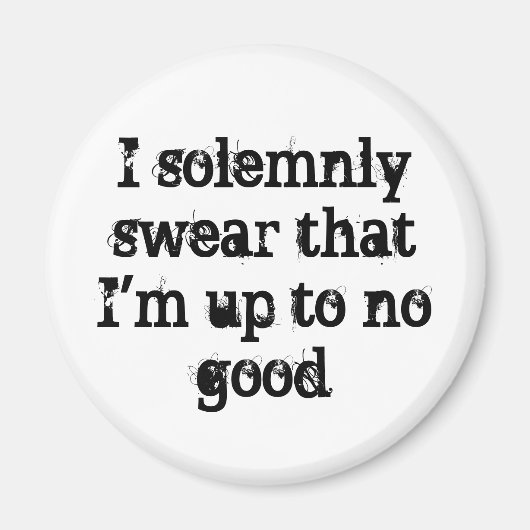 誓って誓う マグネット (正面)