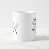 誓って誓って善を為さぬ ジャンボコーヒーマグカップ (正面)