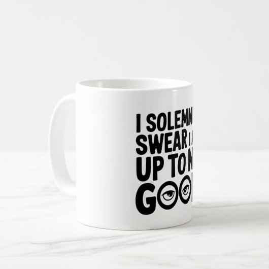 誓って… コーヒーマグカップ (正面左)