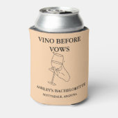 誓エレガントいの前のバチェロレッテ 缶クーラー (缶裏面)