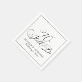 誓エレガントい更新記念日 スタンダードカクテルナプキン (角)