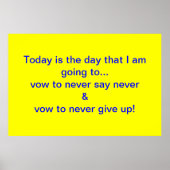 誓約する ポスター (正面)