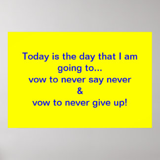 誓約する ポスター