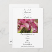 誓結婚願更新招待状 招待状 (正面/裏面)