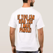 誓言 Tシャツ (裏面)