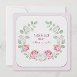 誓願リニューアル式水彩バラリース 招待状