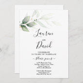 誓願更新緑化招待状 招待状 (正面/裏面)