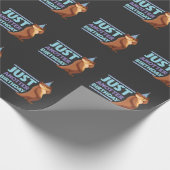 誕生おもしろい日パーティーで子どもたちにシー·オッター·アニマルを贈る ラッピングペーパー (角)