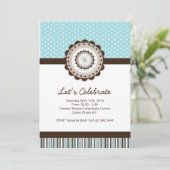 誕生お洒落日パーティーの招待- TBAの優勝者 招待状 (スタンド正面)