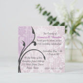 誕生かわいらし日パーティーの招待 招待状 (スタンド正面)