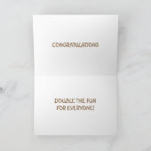 誕生と男の赤ちゃん双生児 カード (内部)