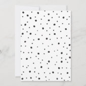 誕生のお知らせ3枚生まれたばかりの 案内状 (裏面)