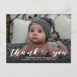 誕生のお知らせ&ありがとうはがき ポストカード