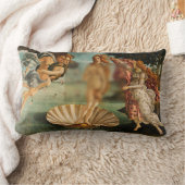 誕生のガラスおもしろい枕による金星リメイク ランバークッション (ブランケット)