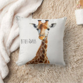 誕生のキリン クッション (ブランケット)