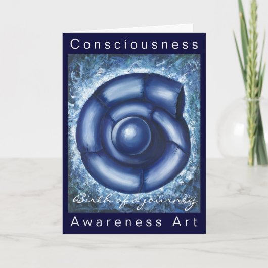 誕生の旅，カード サンキューカード (正面)