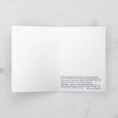 誕生の旅，カード サンキューカード (内部)