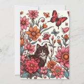 誕生の日願いカードとギラ読フィーの本 招待状 (裏面)