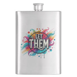 誕生の生意気な頭が切れる口のおもしろいショット フラスク