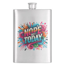 誕生の生意気な頭が切れる口のおもしろいショット フラスク