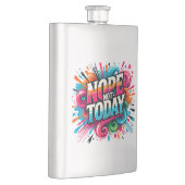 誕生の生意気な頭が切れる口のおもしろいショット フラスク (右)