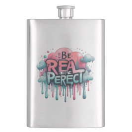 誕生の生意気な頭が切れる口のおもしろいショット フラスク