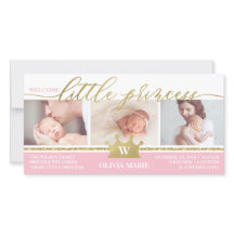 誕生の発表、リトルプリンセス、ホイルフェイクス