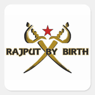 誕生の赤の星によるRajput スクエアシール