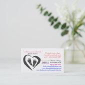 誕生のDoulaカード 名刺 (スタンド正面)