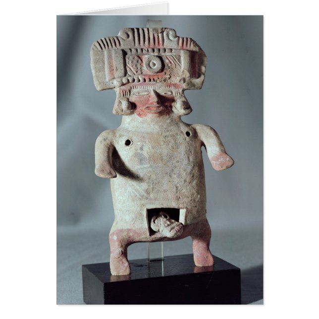 誕生を与えている女性の小像 (正面)