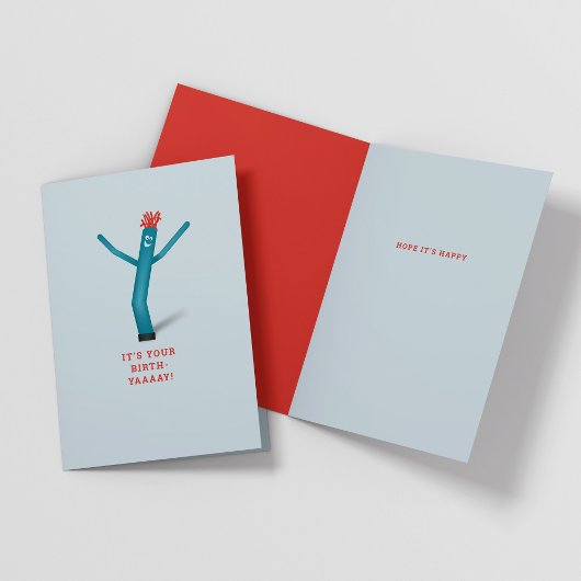 誕生イー気球の男の子供ハッピーバースデー カード