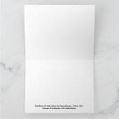 誕生オブオールドグローリー1917年頃 カード (内部)