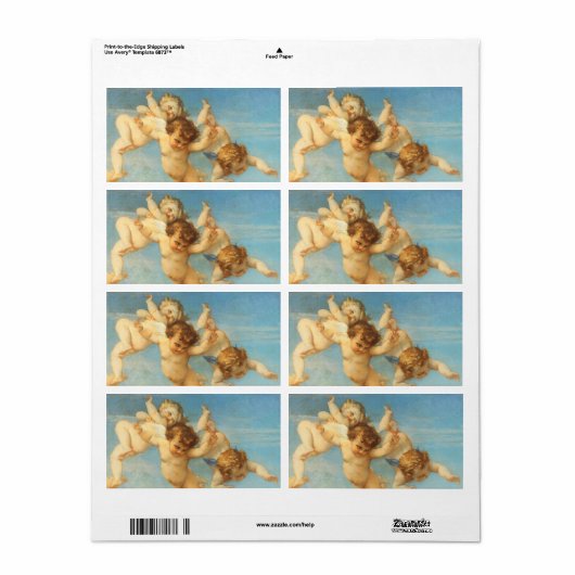 誕生オブビーナスエンジェルス詳細バイアレクサンドレカバネル ラベル (フルシート)