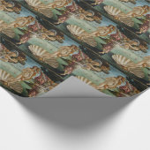 誕生オブヴィーナスサンドロボッティチェリ ラッピングペーパー (角)