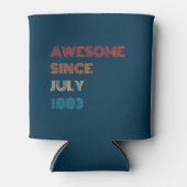 誕生カスタム年誕生日会レトロ素晴らし 缶クーラー (正面)