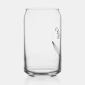 誕生カスタム月の花は花嫁の贈り物 ガラス缶 (右)