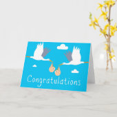 誕生カードおめでとう カード (黄色い花)