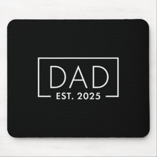 誕生ギフトおもしろい社1stタイムパパEst 2025新しいパパ マウスパッド