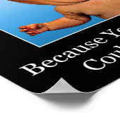 誕生コントロールおもしろい – デビルトランプアンチキリスト ポスター (角)